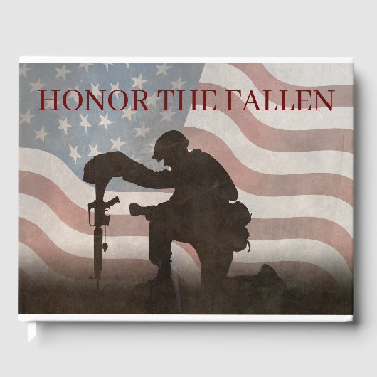 Honor The Fallen Gastenboek (Voorkant)