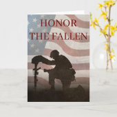 Honor The Fallen Kaart (Gele Bloem)