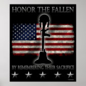 Honor The Fallen Poster (Voorkant)