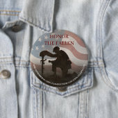 Honor The Fallen Ronde Button 4,0 Cm (In situ)