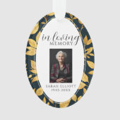 Honor the life of a loved one Acrylic Ornament (devant)