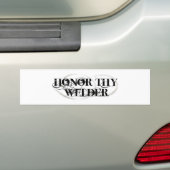 Honor Thy Welder Bumpersticker (Op auto)