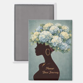 Honor Your Journey Inspirational Magnet Magneet (Voorkant / Achterkant)