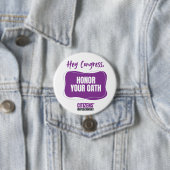 Honor Your Oath Button (In situ)