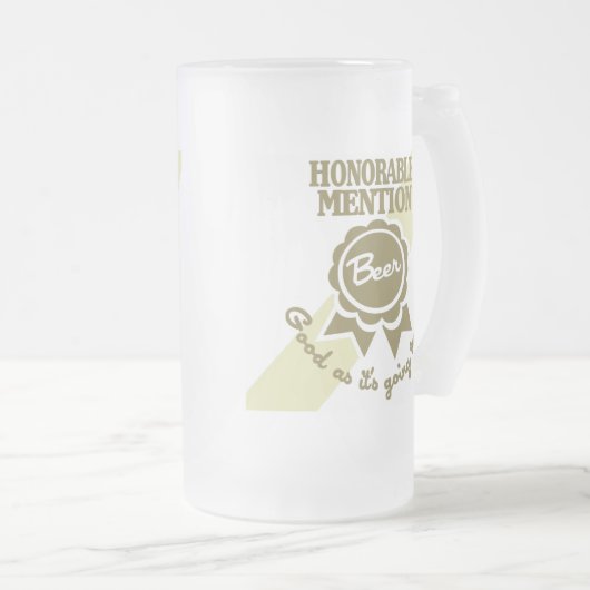 Honorable Mention Frosted Mok (Voorkant rechts)