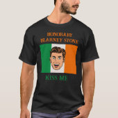 HONORARY BLARNEY STONE LAD KIST ME T-SHIRT (Voorkant)