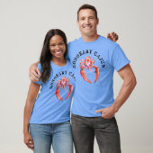 HONORARY CAJUN Funny Cajun Crawfish T-shirt (Unisex)