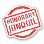 Honorary Jonquil Sticker (Devant)