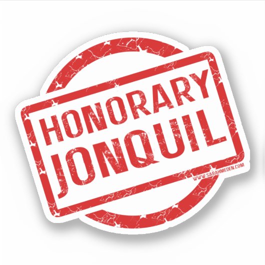Honorary Jonquil Sticker (Devant)