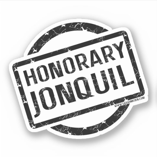 Honorary Jonquil Sticker (Devant)