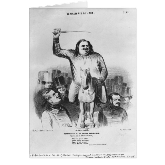 Honore de Balzac (Devant)