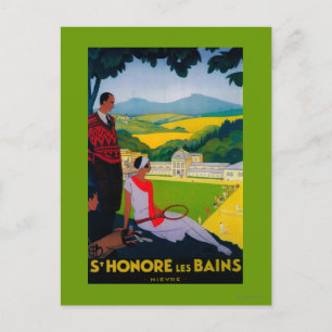Honore Les Bains Poster Europe Briefkaart