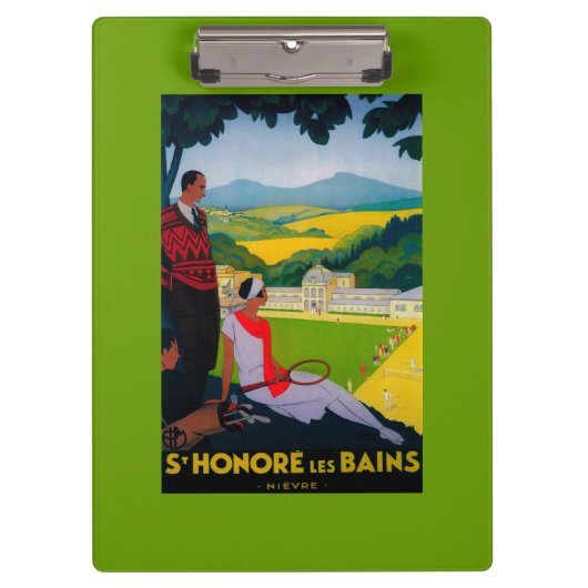 Honore Les Bains Poster Europe Klembord (Voorkant)