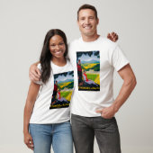 Honore Les Bains Poster Europe T-shirt (Unisex)