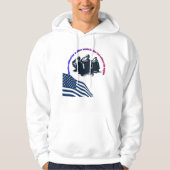 Honored in Valor Veterans Day Hoodie  (Voorkant)