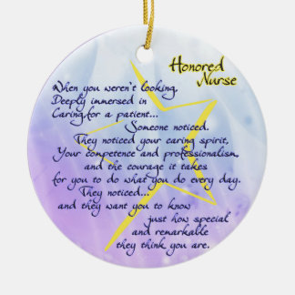 Honored Nurse Ornament