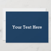 Honorer la carte d'invitation de la Journée des an (Dos)