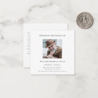 Honorer l'héritage moderne carte de prière photo