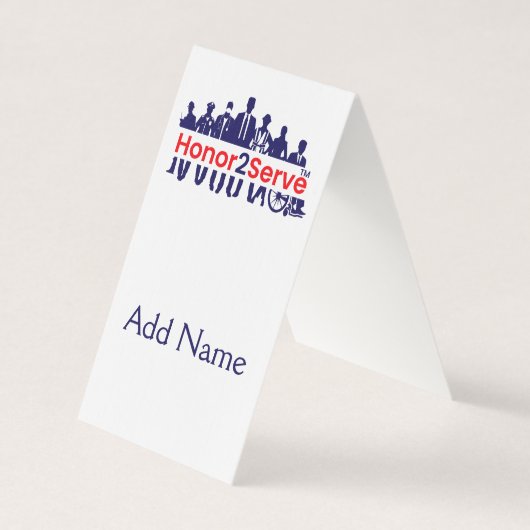 Honorer pour Servir (Front)