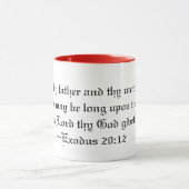 Honorez Thy tasse de père et de mère (Centre)