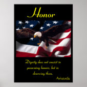 Honorrele Posters adelaar 2 (Voorkant)
