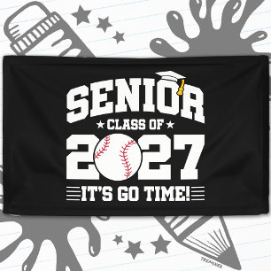 Honourslag Afstuderen Tijd Vooruit Seniorklas 2027 Spandoek