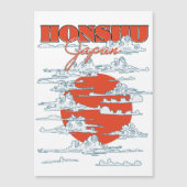 Honshu Japan reisposter (Voorkant)