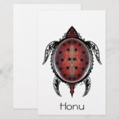 Honu Briefpapier (Voorkant / Achterkant)