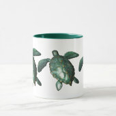 Honu - Groene Zee Turtle Mok (Midden)