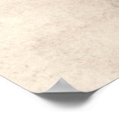 Honu Hawaiian Zee Turtle on  Parchment Poster (Hoek)