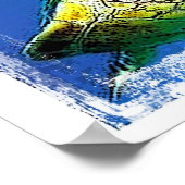 Honu Life van Gregory Gallo Poster (Hoek)