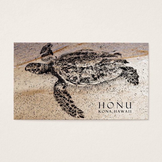 Honu - Tortue de mer d'Hawaï (Devant)