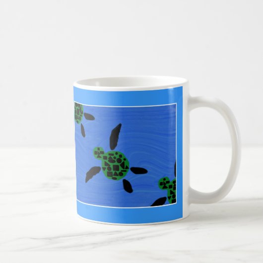 Honu (Zee schildpad) Mok (Rechts)