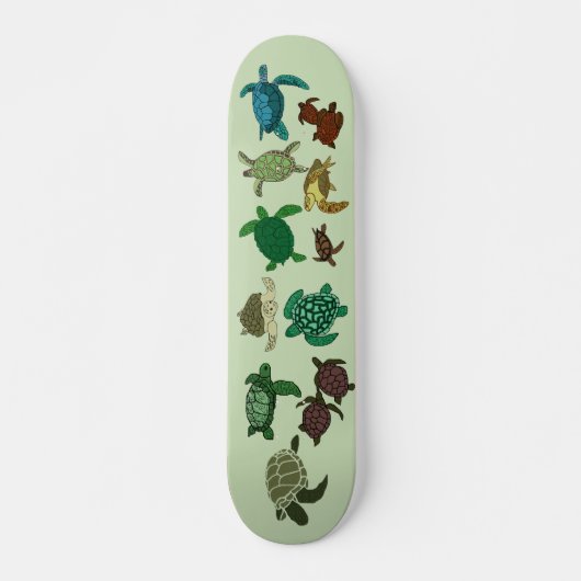 Honu (zee schildpad) Skateboard (Voorkant)