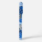 Honu Zee Turtle Hawaiian Aloha Blue  Case-Mate iPhone Case (Achterkant / Rechts)