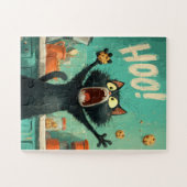 HOO ! Cookie Cat - Drôle Puzzle de cuisine (Horizontal)