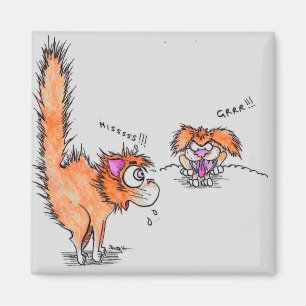 Hooch de kat magneet