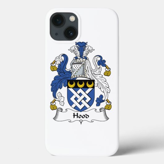 Hood Family Crest Case-Mate iPhone Case (Achterkant)