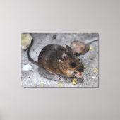 Hood Mouse Canvas Afdruk (Voorkant)