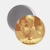  Hood Ornament Magnet Magneet (Voorkant / Achterkant)