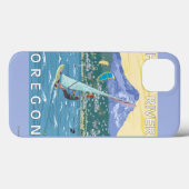 Hood River, ORWind Surfers & Kite Boarders Case-Mate iPhone Case (Achterkant (horizontaal))