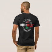 Hoodbilly Patch Logo Da Hood HipHop/R&B #2 T-shirt (Achterkant volledig)