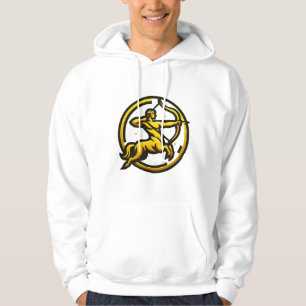 Hooded Sweatshirt met Boogschutter symbool
