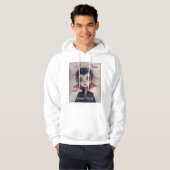 Hooded Sweatshirt met Jouw tekst. (Voorkant volledig)