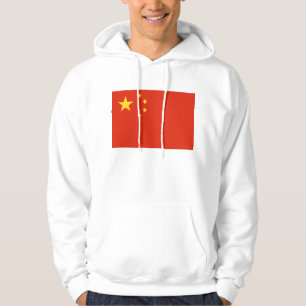 Hooded Sweatshirt met vlag van China