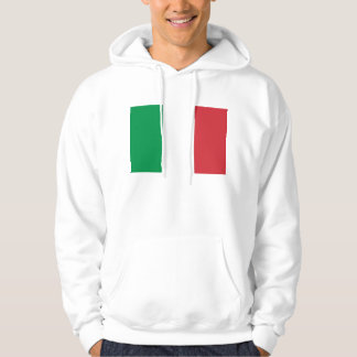 Hooded Sweatshirt met vlag van Italië