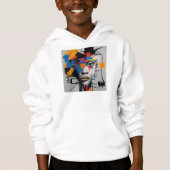 Hoodie art abstrait (Devant)