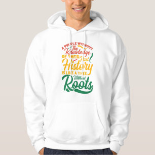 Hoodie-Black History Month 100 Jaar Hoodie