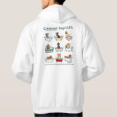 Hoodie Cleanest Pup LLC (Achterkant)