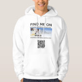 Hoodie Find Me On Nooit Getrouwd Dating COM (Voorkant)